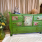 Green garden buffet/dresser