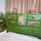 Green garden buffet/dresser