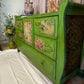Green garden buffet/dresser