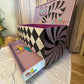 I’m Late!  Alice inspired blanket box or toy chest