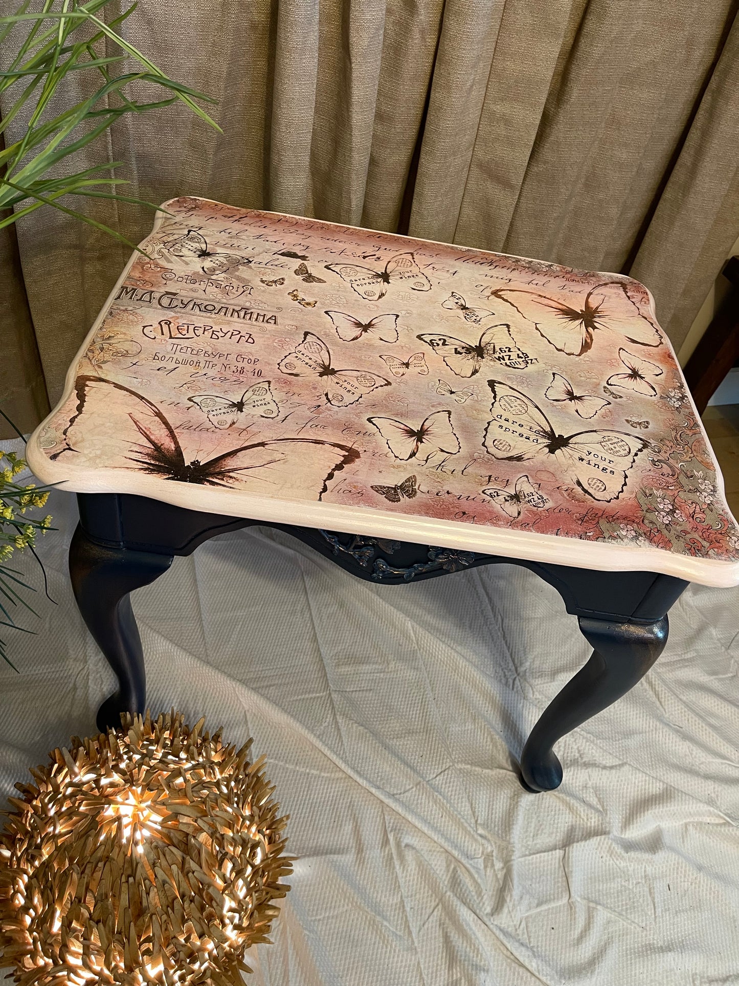 Flight of the Butterflies - end table