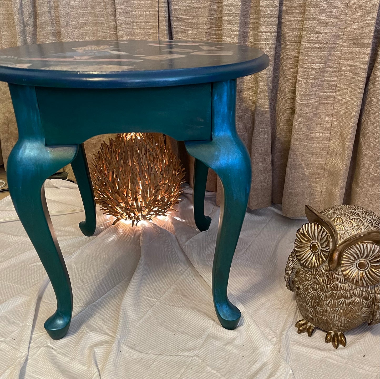 Alice inspired side table