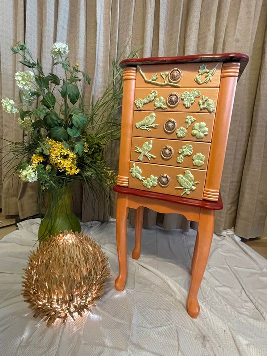 Flight of the Dandelions - jewelry box