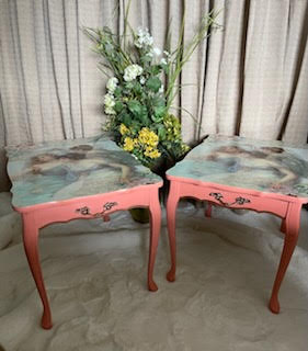 3 Sisters End Tables (set of 2)