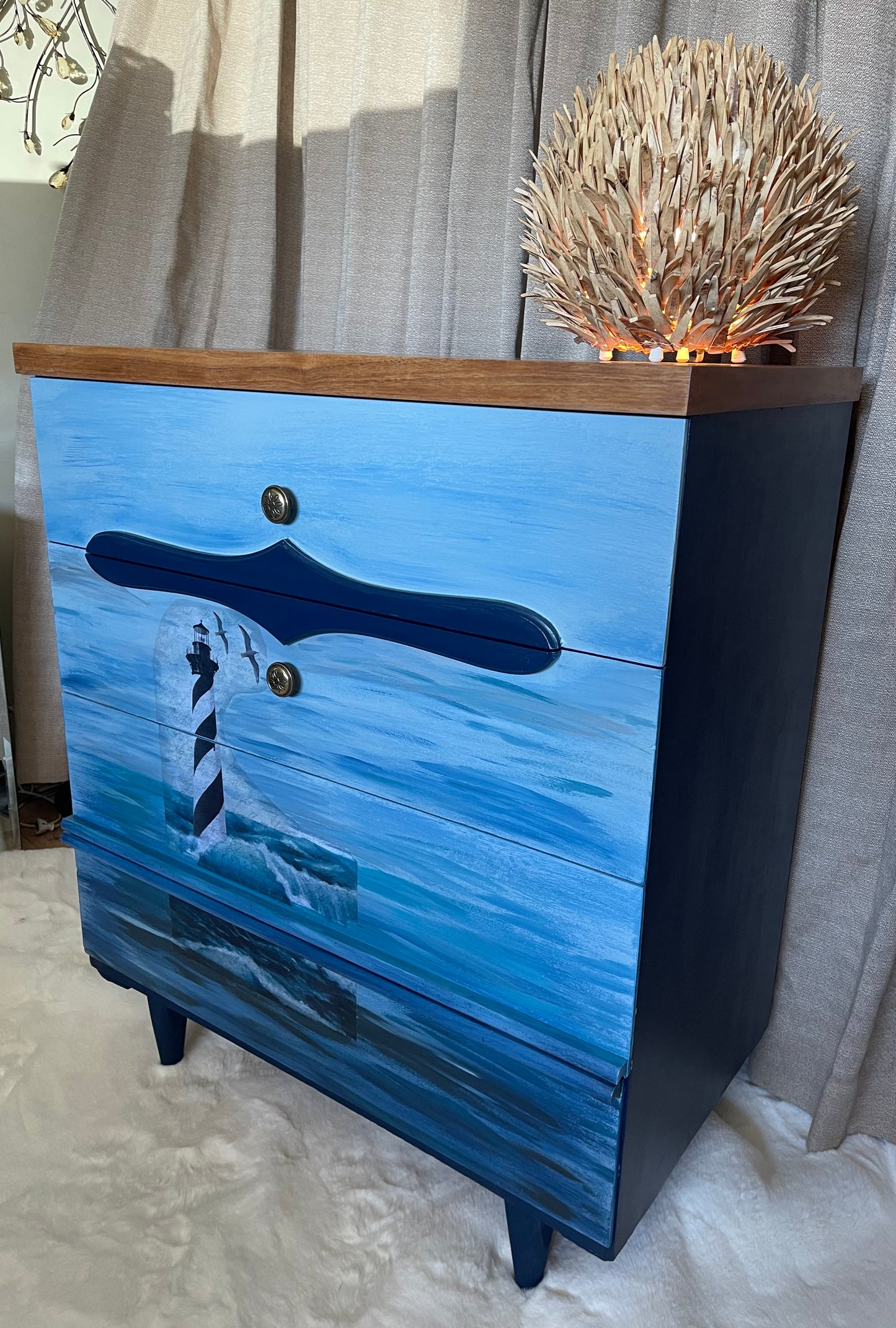 Stormy Seas 4 Drawer Dresser